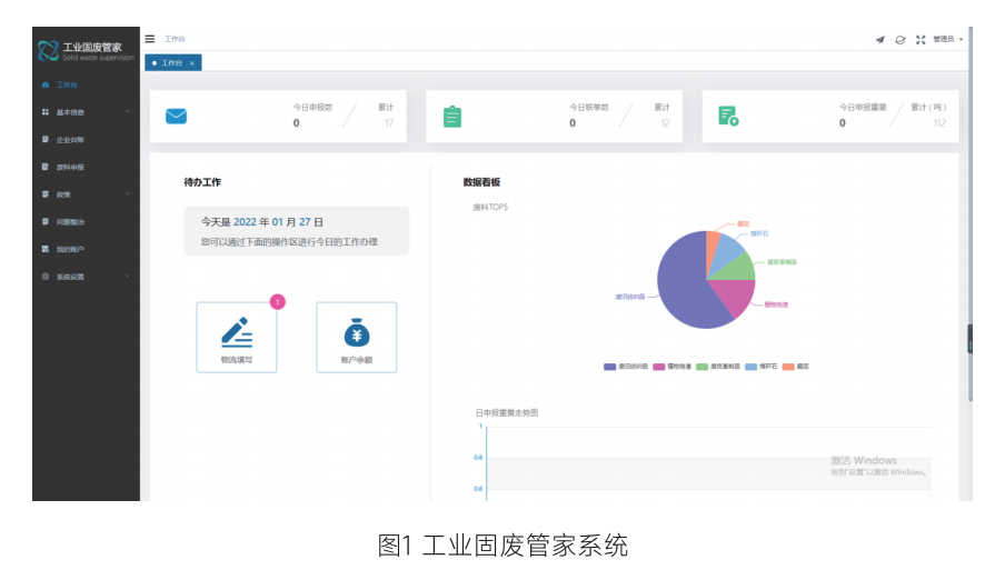 工业固废管家系统