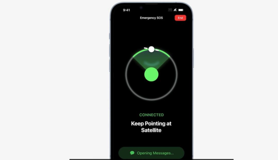 iPhone14系列支持卫星SOS紧急联络功能