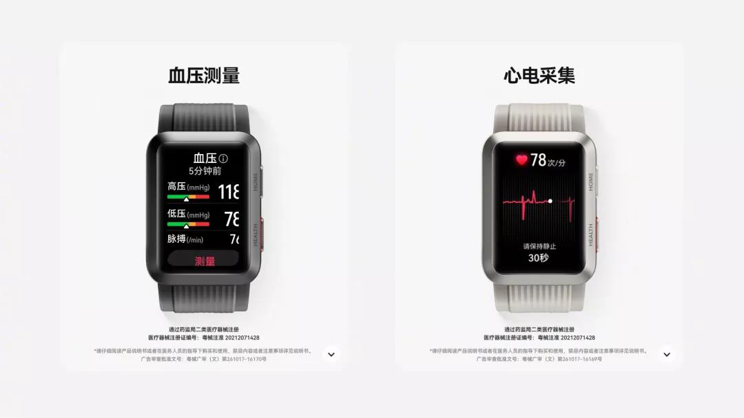 医疗级血压测量——华为WATCH D